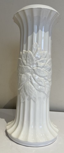 Jardiniere ceramic white - ceramic, plant