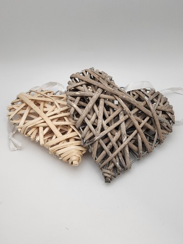 Christmas ornament heart wood - christmas,