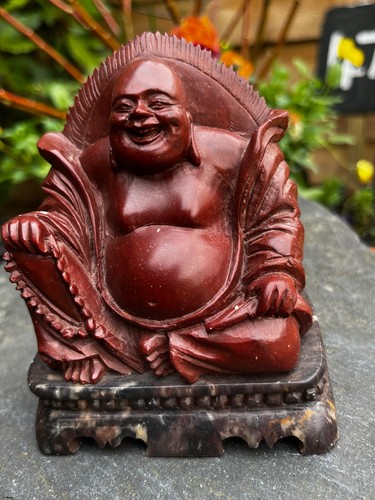 Vintage well carved heavy - well,