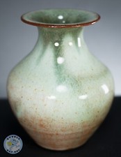 Squat Vase By Woburn Pottery