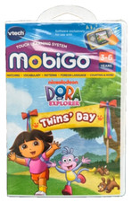 VTech MobiGo Dora the Explorer: Twins Day - Learning Software - New & Sealed