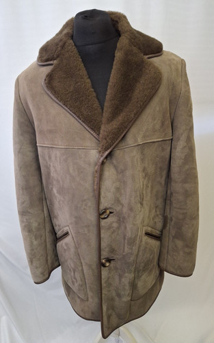 Vintage sheepskin jacket - k&m,
