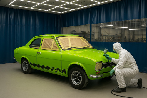 Ford mexico car bodyshop - car,