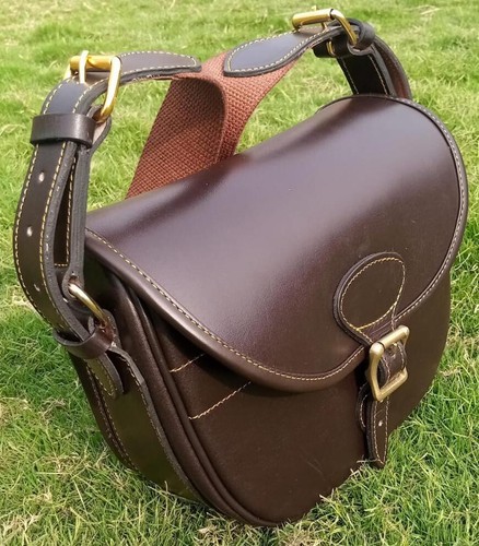 Leather cartridge bag - cartridge, full