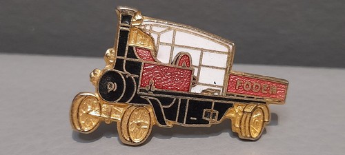Vintage foden steam wagon pin - wagon,