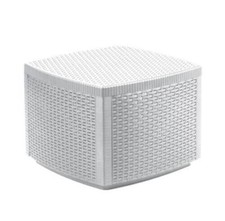 White Rattan Coffee Garden