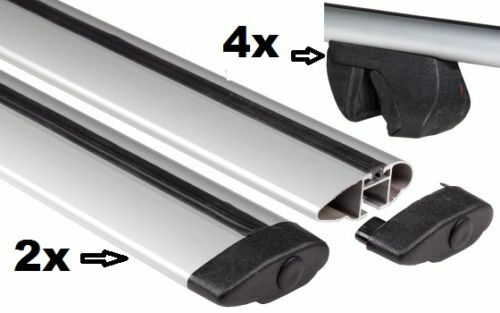 Complete roof rack - roof, bars
