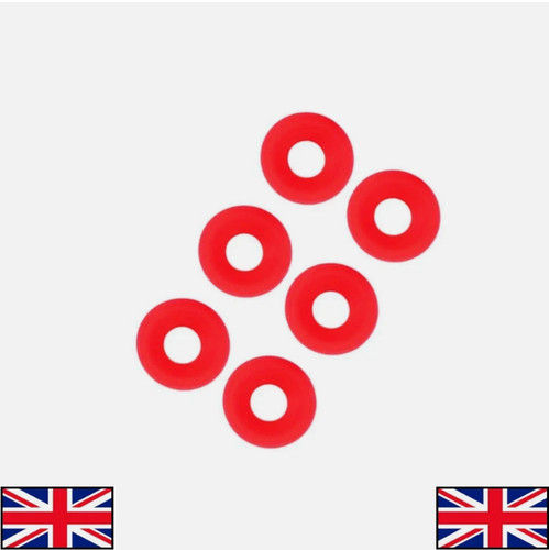 25x red silicone grolsch - 25x,