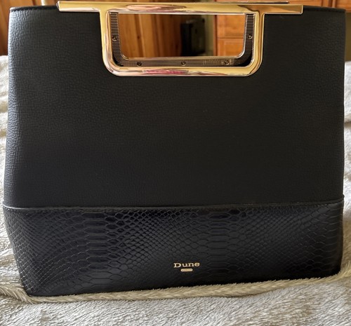 Dune london black faux - dune,
