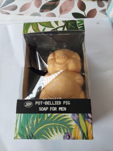 Soap shape pot bellied - "soap,