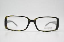 Glasses Versace 3092-B Braun Silver Rectangular Frames Eyeglasses New