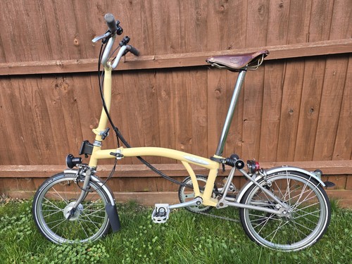 Brompton titanium h6l folding - brompton,