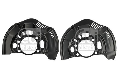 Pair brake cover back - brake, plate