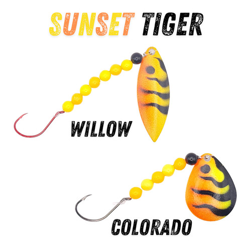Sunset tiger worm harness - tiger,