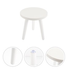 Detachable Plant Pot Stand Wood Flower Pot Tall Stand Round Plant