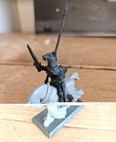 Bretonnian questing knight - questing,