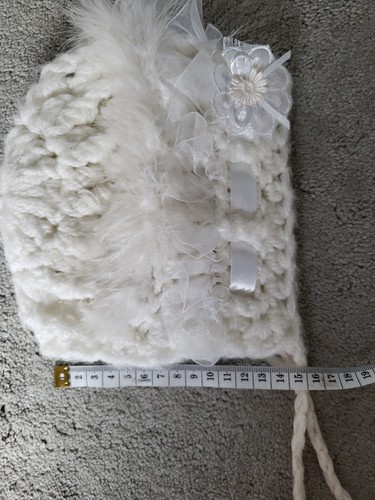 Hand crocheted white - hand,