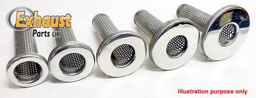 Universal exhaust baffle - universal, 4.5"