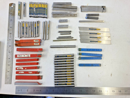 Joblot vintage lathe - of,
