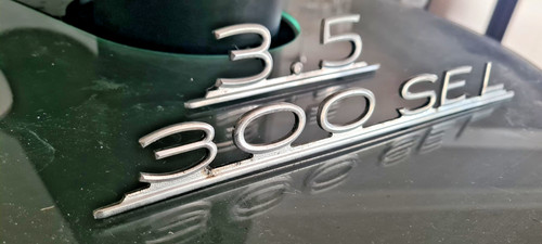 Mercedes w109 w108 nameplate - w108,