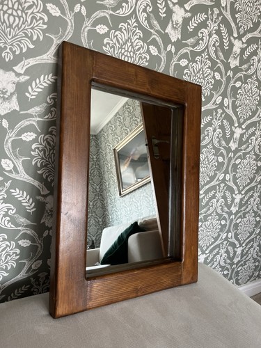 Handmade reclaimed wood - wood, mirror