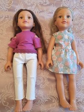 2 x Design a Friend Dolls