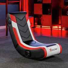 X Rocker Solo eSports 2.0 Audio Junior Gaming Chair - Red-RMK60