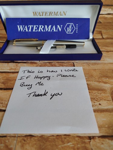 Waterman fountain pen - waterman,
