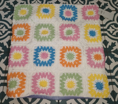 George home crochet cushion - george,