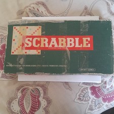 Scrabble Board Game Vintage 1955  – Original Edition – Spear’s Games – Classic