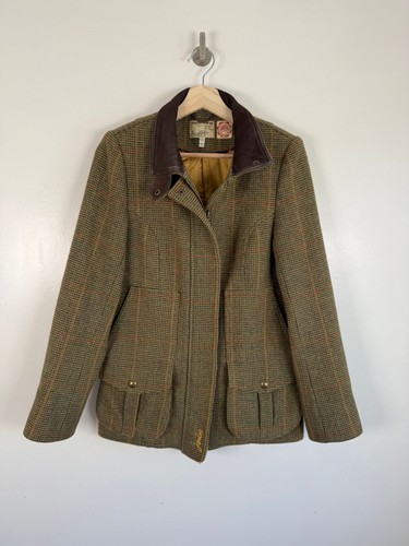 Joules tweed jacket size - tweed,