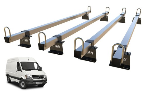 Van roof rack - roof, for