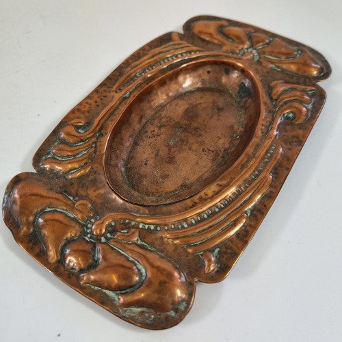 Antique art nouveau copper - nouveau,