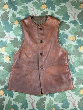 US ARMY WWI Leather Jerkin