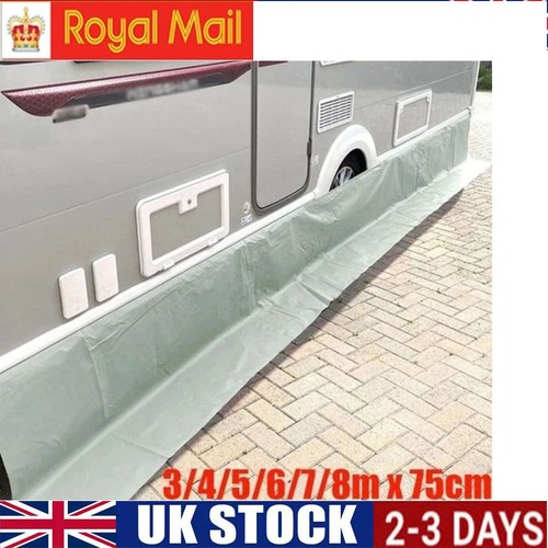 Caravan awning draught skirt - caravan,