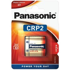 Panasonic Lithium Power 223 Cr-p2 Battery 6v Dl223 Crp2 Exp 2034 CR-P2L/1B