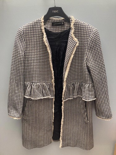 Zara navy and - and, tweed