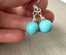 Turquoise Earrings 925