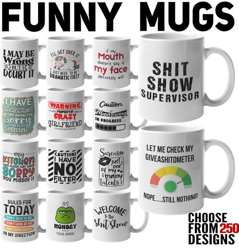 Funny mugs novelty mug office - funny,