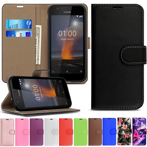 Leather flip case for - for, nokia