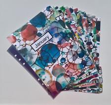 A5 Filofax Organiser Dividers