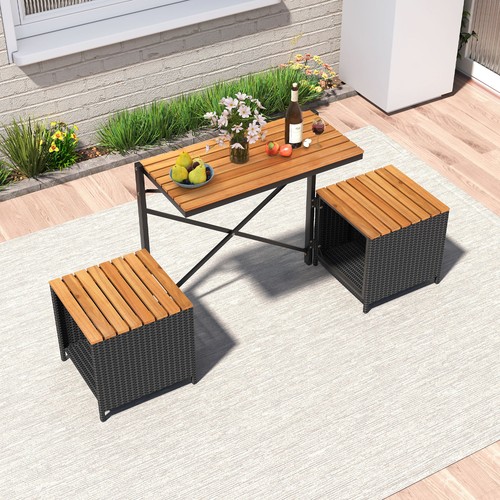 Patio furniture set - set, rattan