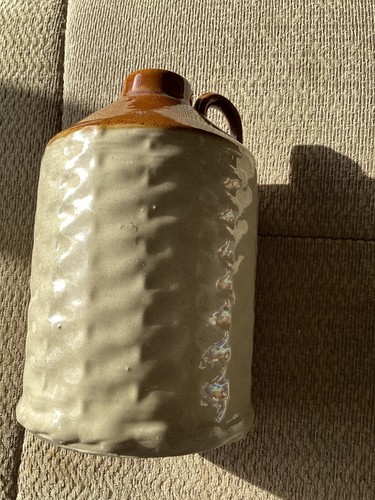 Vintage stoneware cider - , flagon