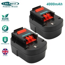2x Battery For Black&Decker