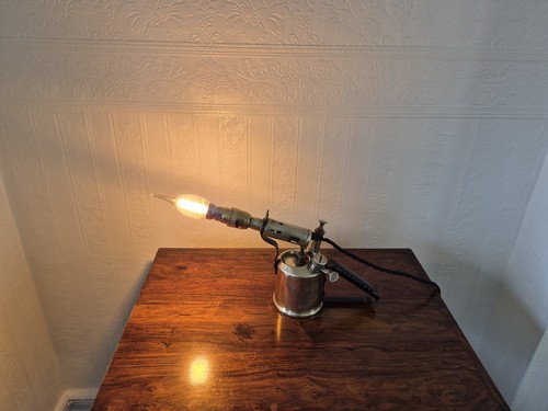 Blow torch upcycled - upcycled, led