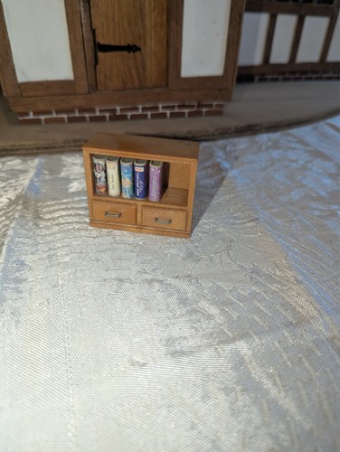 Dolls house miniature - house, wooden