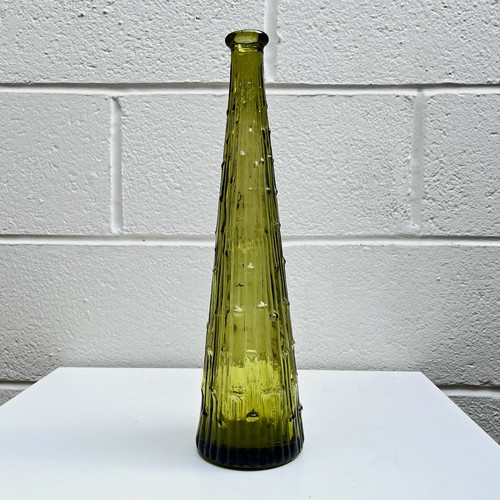 Vintage mid century tall green