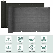 5M Privacy Garden Fence Panel Cover Balcony UV Protection Shade Screen Patio New