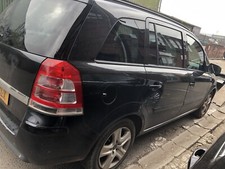 Vauxhall Zafira B 1.8 Petrol 2012 Black Breaking