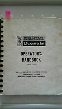 Rolls Royce Diesel Engine Operator Handbook 